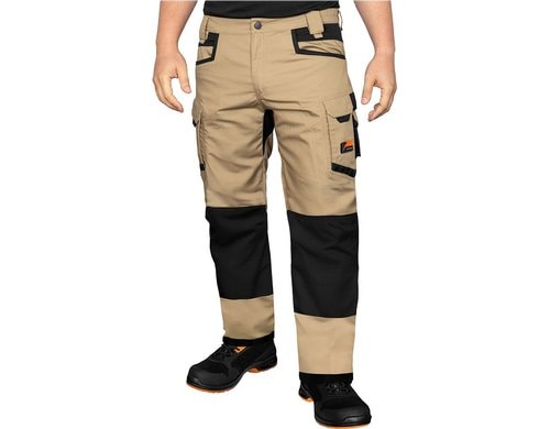 ACE Constructor Herren-Arbeitshose lang lang - Beige - 60