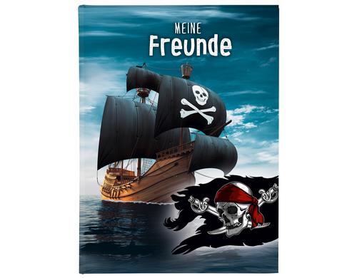 Goldbuch Freundebuch Piraten 1 Stück, Grösse: A5, 88 Seiten Illustriert