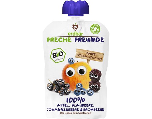 Freche Freunde Quetschie Beeren Mix / 100g