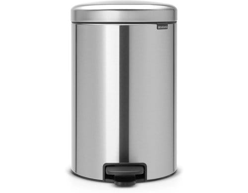 Brabantia NewIcon Treteimer 20 Liter Matt Steel