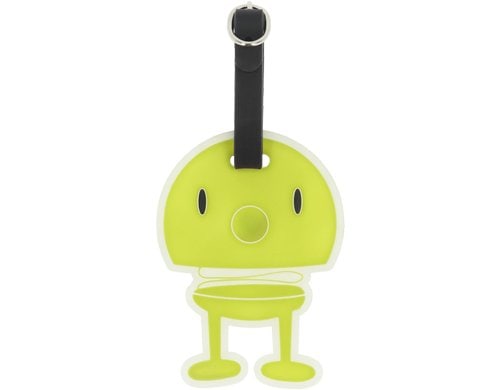 Hoptimist Gepäckanhänger, Grün 10x8x0.7 cm, Silikon