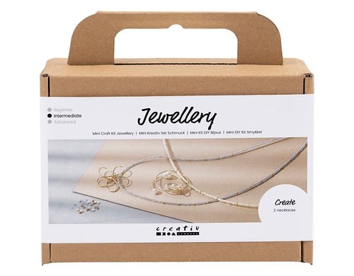 Creativ Company  Bastelset Schmuck Klassische Perlen, inkl. Anleitung
