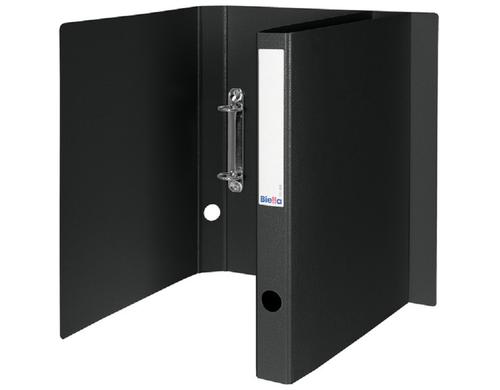 Biella Ringheft Viria  3.1 cm, 2-Ring Format A4, Schwarz