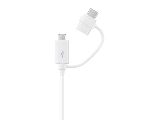 Samsung EP-DG930 Ladekabel USB-C/microUSB weiss