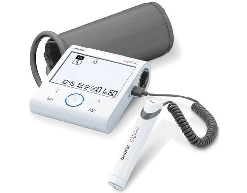 Beurer Blutdruck-/Pulsmessgerät BM96 mit EKG Funktion, 2x 60 Speicherplätze