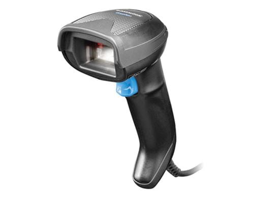 Barcodescanner Datalogic Gryph. GD4520BKK1S mit Standhalter, Schwarz, 2D, USB-Kabel