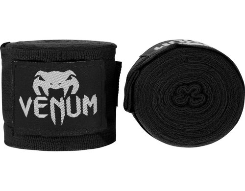 Venum Kontact Boxing Hand Wraps 2.5m Black ,Länge  2.5m