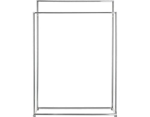 Blomus Handtuchständer Modo 86 x 60 x 18.5 (HxBxT), Silb. Pol.