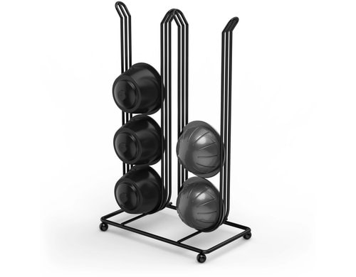 Xavax Kapselständer DolceGusto,Nespresso Vertuo, für 16 Kapseln, Schwarz matt