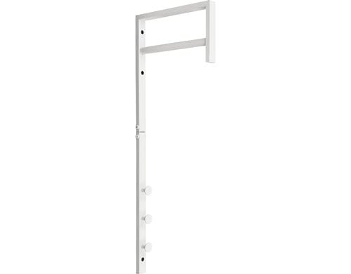 House Nordic Garderobe Trento Weiss Metall