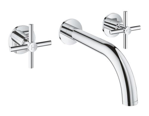 GROHE Atrio 3-Loch Waschtischbatterie chrom