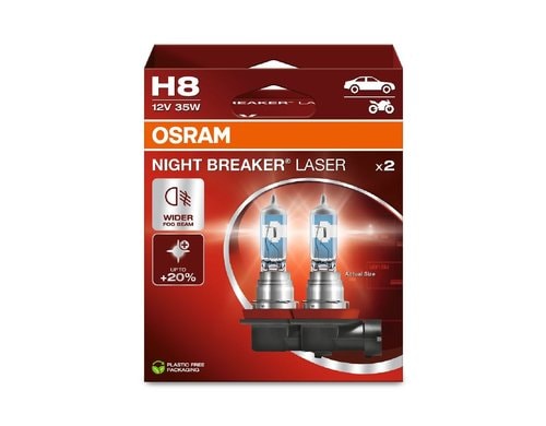 Night Breaker Laser Duobox H8 12V 35W PGJ19-1