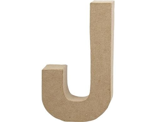 Creativ Company Pappbuchstabe 20.5 cm J