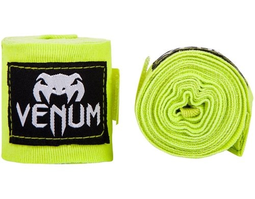 Venum, Kontact Boxing Handwraps 4 m, Gelb Neo Yellow,Länge 4m