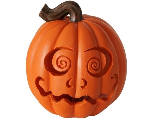 Boltze Halloween-Kürbis Sponky Kunststoff, 15x13cm, exckl. 2xLR44