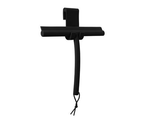 Blomus Duschabzieher Vipo Material: Silikon, Farbe: Black