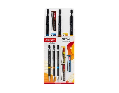 Aristo College Feinminenstift FLP 3+3 Set Minen 0.35/0.5/0.7 HB