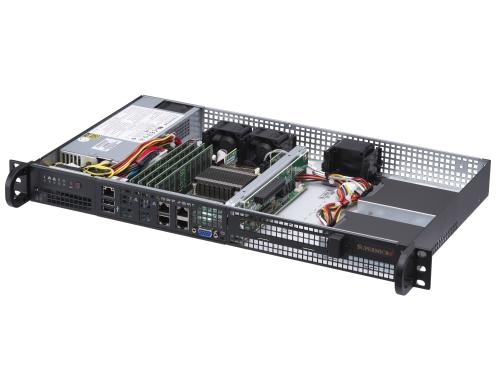 Supermicro 5019A-FTN4: Eight-Core Atom bis 128GB RAM, 2x intern 3.5 Drive Bay