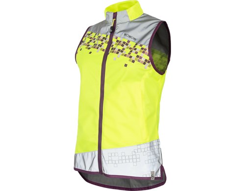 wowow Leuchtweste AMY Jacket L gelb