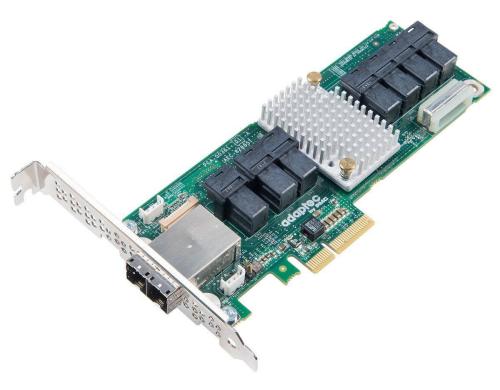 Adaptec AEC-82885T 36Port SAS/SATA Expander PCI-Express-x8, 28 interne, 8 Externe Ports