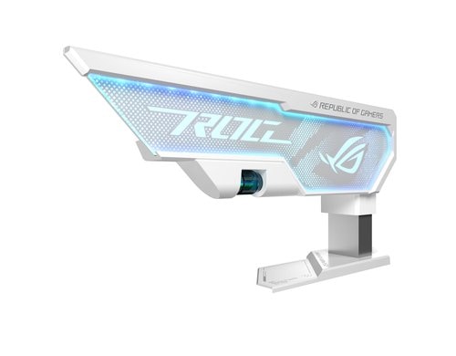 ASUS ROG Herculx Graphic Card Holder WHT Grafikkartenhalter, Stützhöhe von 72-128 mm