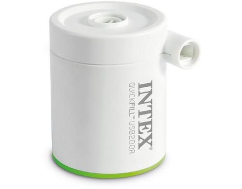 Intex Luftpumpe Quick-Fill USB150,Wiederauf ladbar, 5V 2AH Ni-MH, In&Outdoor