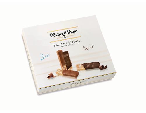 Basler Läckerli au Chocolat noir+lait 200 g