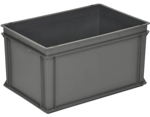 RAKO Stapelbehälter Oeco-Line 600x400x323mm,PP UIC,dunkelgrau
