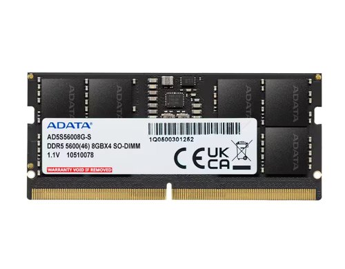 Adata DDR5 8GB 5600MT/s SO-DIMM, 1.1V, CL 46