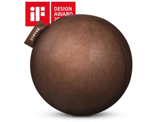Active Ball Lederstoff Ø 70 cm Natural Brown