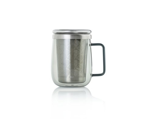 AdHoc Tee-Set mit Teefilter Yuna 56 cl / Ø 9 cm x H 12,5 cm