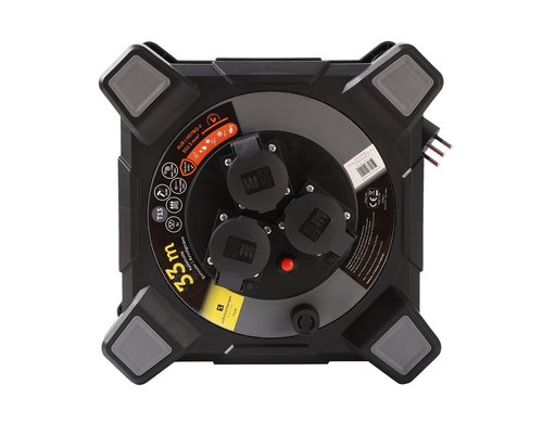 Kabelbox Kunststoff T13 IP55 33m EPR-PUR H07BQ-F 3G1.5mm2 3xT13 IK08