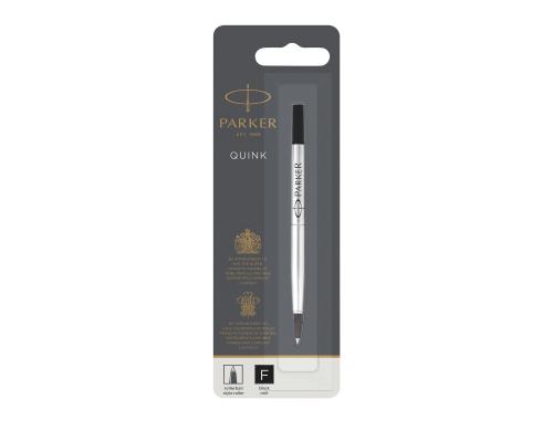 Parker Quinkflow Mine Rollerball schwarz, Strichbreite: F, 1er Blister