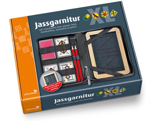 Jassgarnitur XL  (D) Deutsche Jasskarten