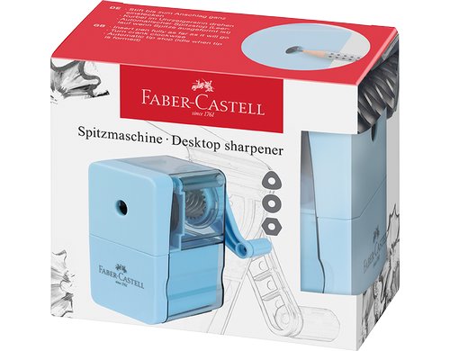 Faber Castell Spitzmaschine klein 1 Stk, blau, bis 8.4mm Durchmesser