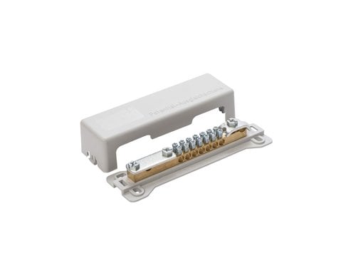 Elbro Potenzialausgleichschiene 7-Klemmen 2.5-50mm² grau