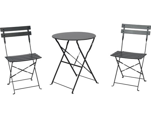 Bisto-Set SAM 71x42x80cm - Schwarz