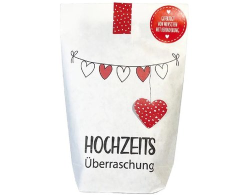 Wunderle Wundertüte Hochzeit 14x22 cm diverse Inhalte