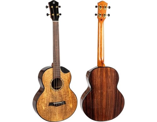 Flight Maia Steel String Ukulele Baritone Ukulele, Gigbag, PU