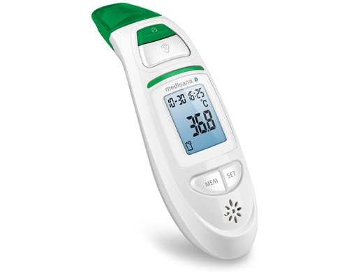 Medisana Fieberthermometer TM750 CONNECT Sekundenschnelle Messung Stirn u. Ohr