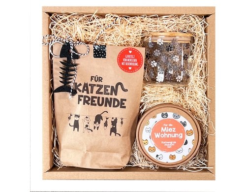 Wunderle Geschenkbox Katzenfreunde