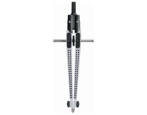 FABER-CASTELL Zirkel GRIP 2001 silber Schnellverstellzirkel,