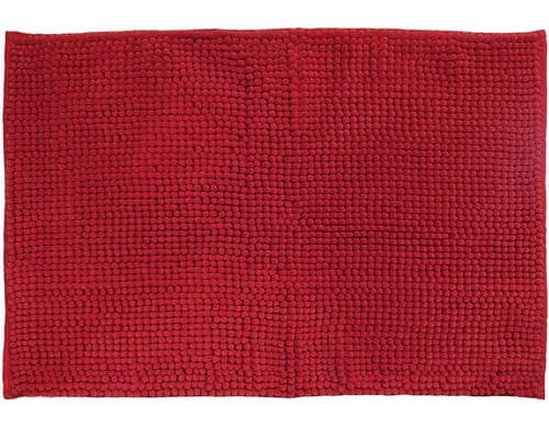 Diaqua Badteppich Chenille, Rot 60.90 cm, 100% Polyester