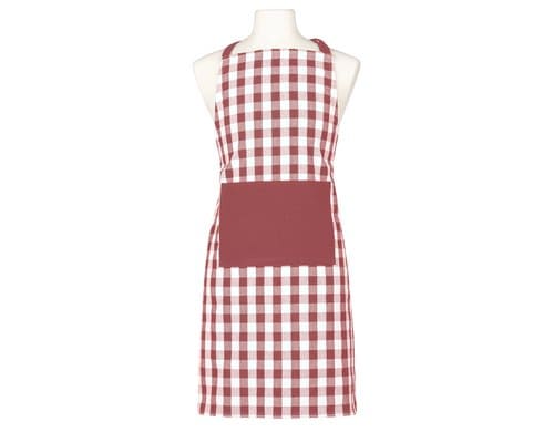 LADELLE Küchenschürze Eco Gingham blush 70x89 cm