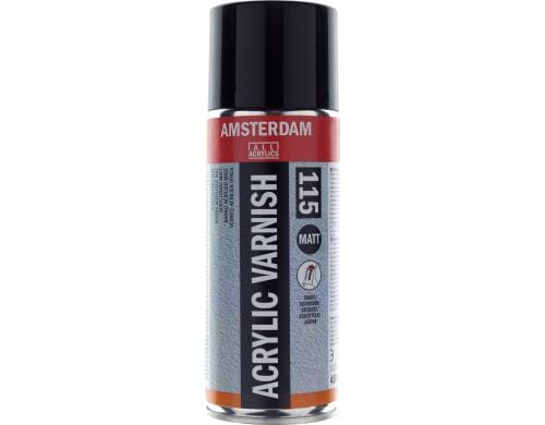 Amsterdam Acrylfirnis Farbschutz matt Spray à 400 ml, für das Schlussfirnis