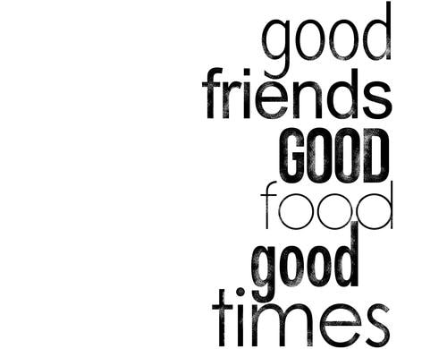 B+C Servietten Good Friends 33x33 cm, 20 Stück, 3-lagig