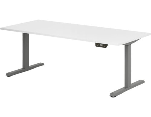 Actiforce Steelforce Eco 1050 anthrazit KIT Gestell anthrazit, Tischplatte weiss 80x160