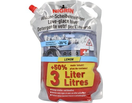 NIGRIN Winter-Scheibenreiniger Lemon 3 L